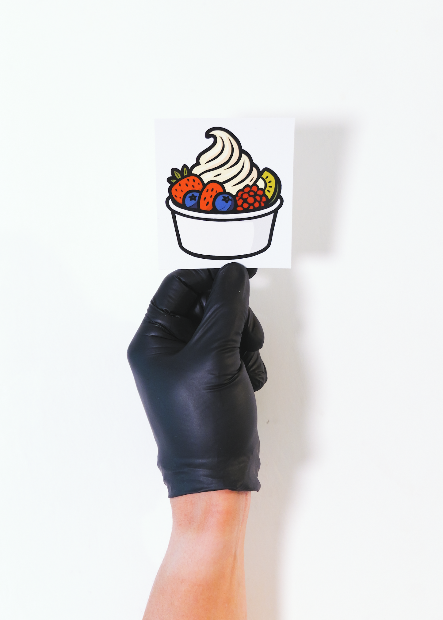 Frozen Yogurt Sticker