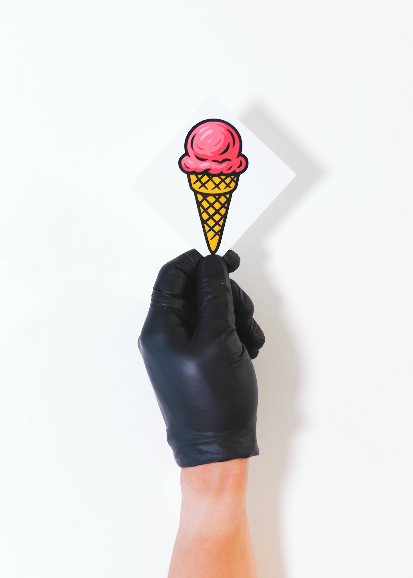 Strawberry Ice Cream Sticker