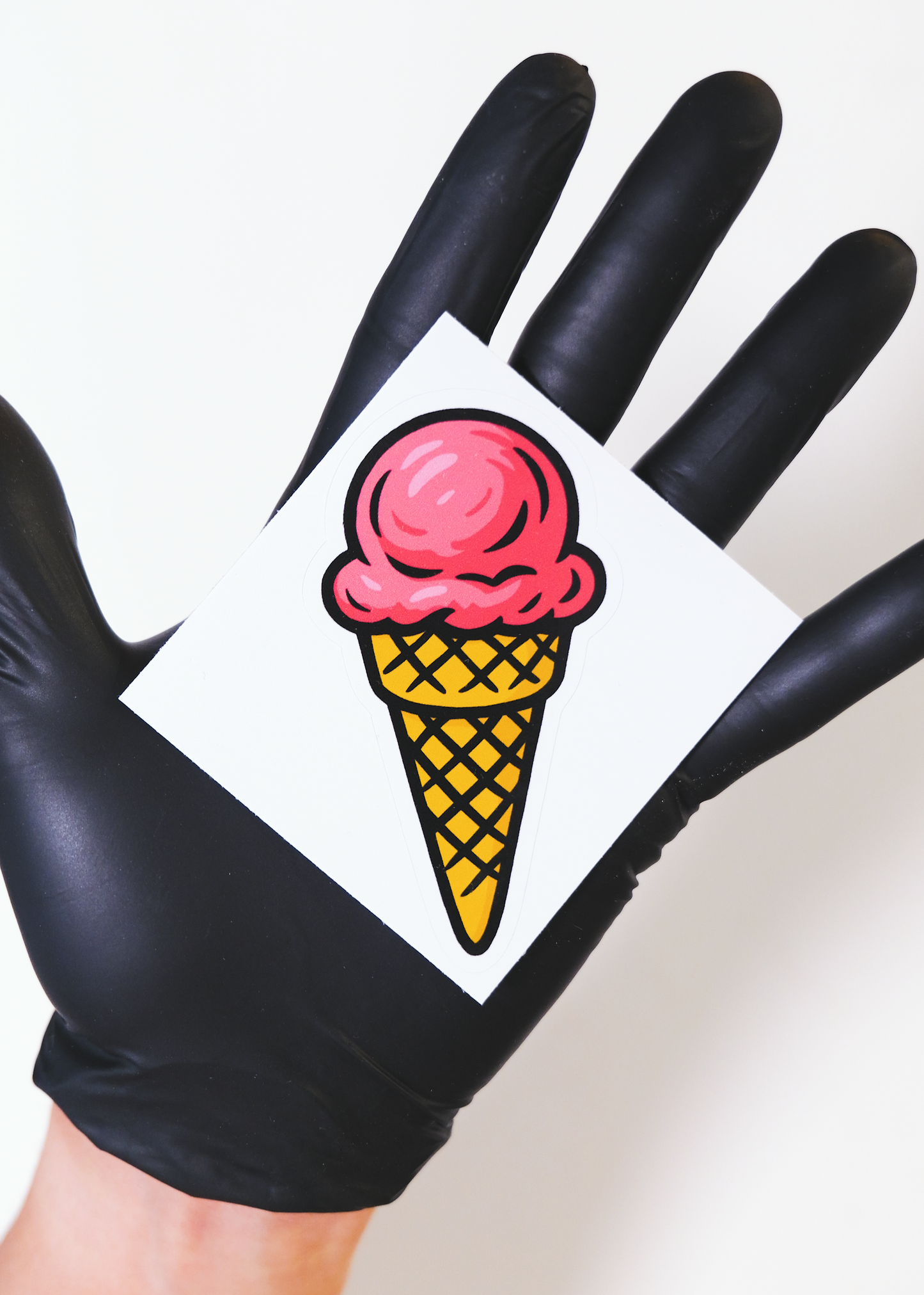 Strawberry Ice Cream Sticker
