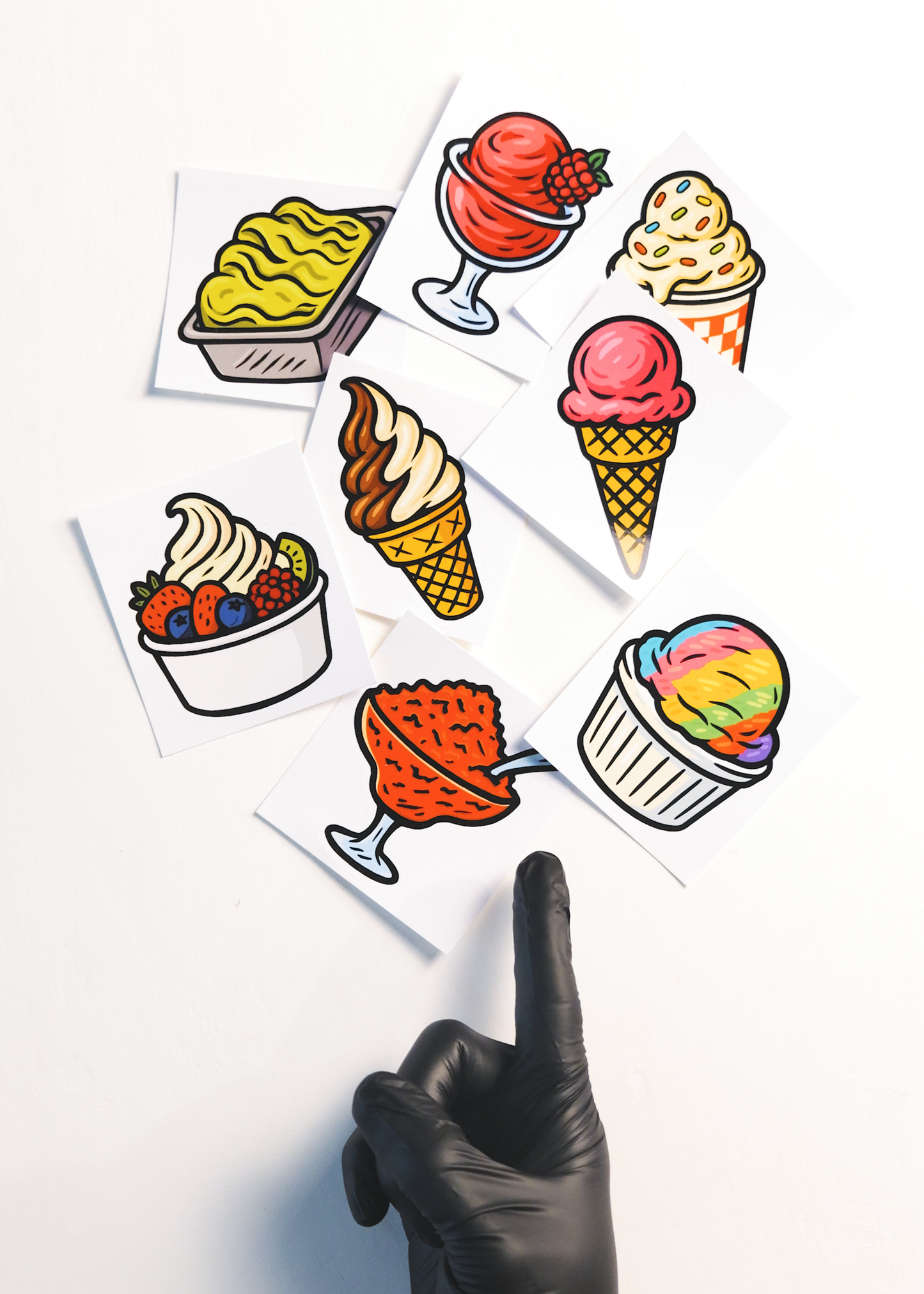 Frozen Dessert Sticker Bundle
