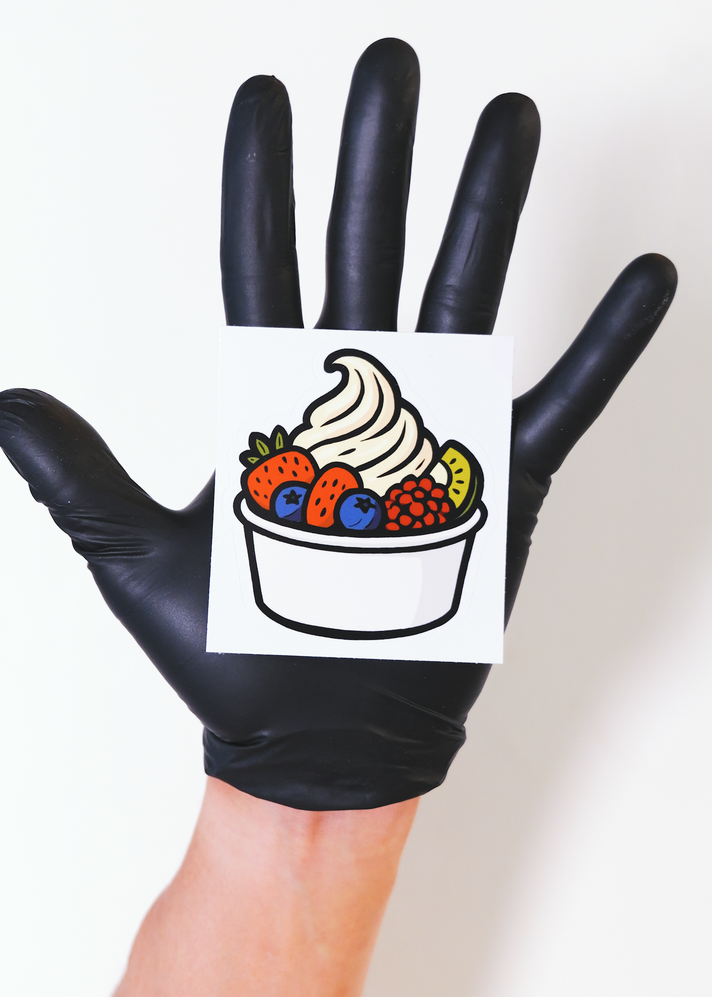 Frozen Yogurt Sticker