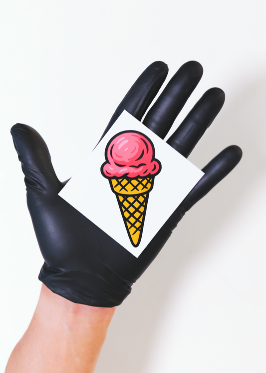 Strawberry Ice Cream Sticker