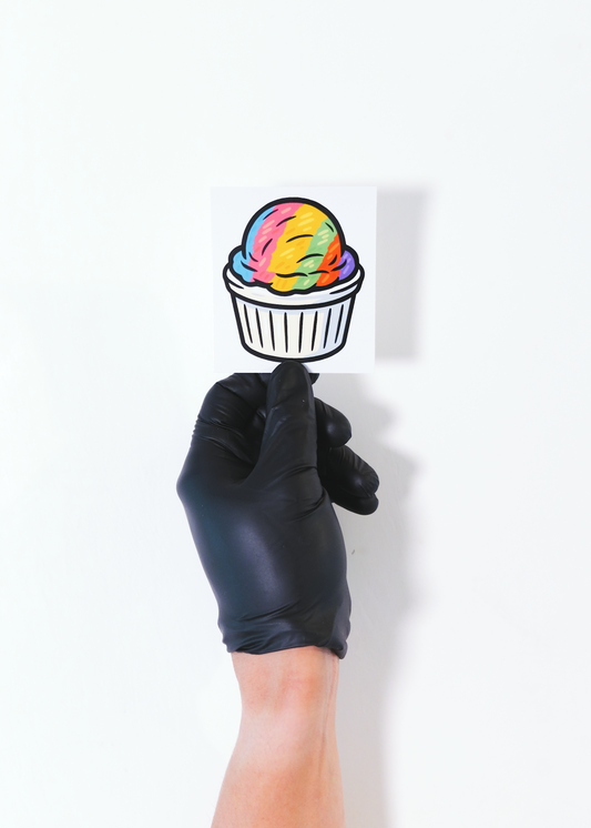 Rainbow Sherbet Sticker