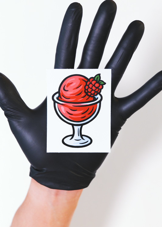 Raspberry Sorbet Sticker